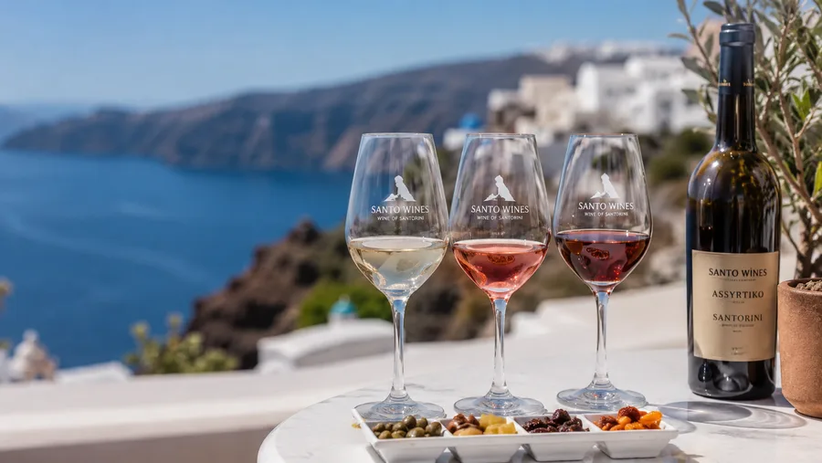 Beste Weingüter und Weinberge in Santorini