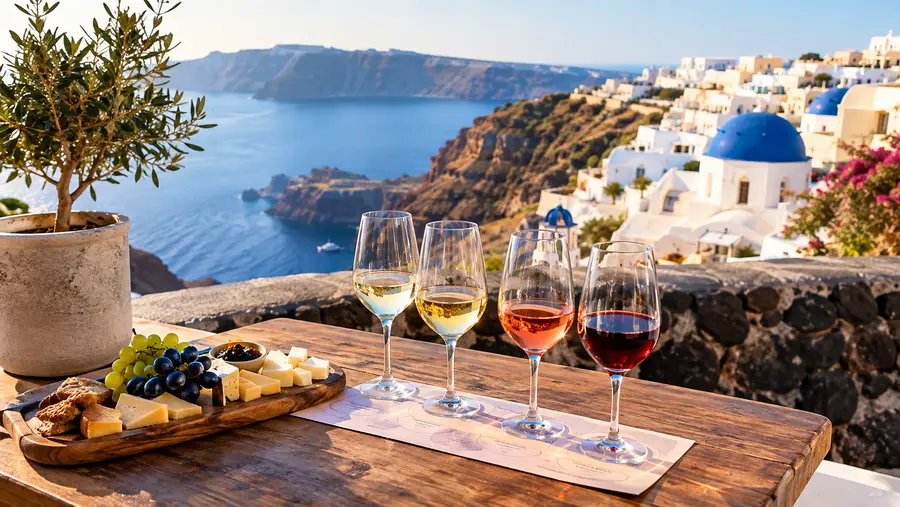 Beste Weingüter und Weinberge in Santorini